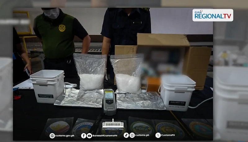 Mahigit P27-M halaga ng shabu na itinago sa beauty products, nabisto sa Pampanga
