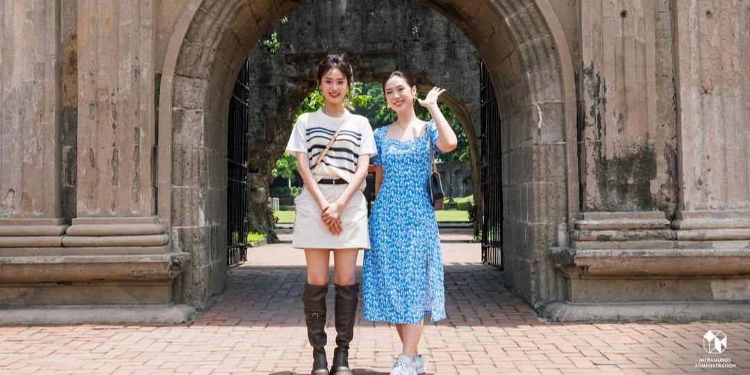 ‘Linda Walker’ star Zhang Yingfei visits Intramuros