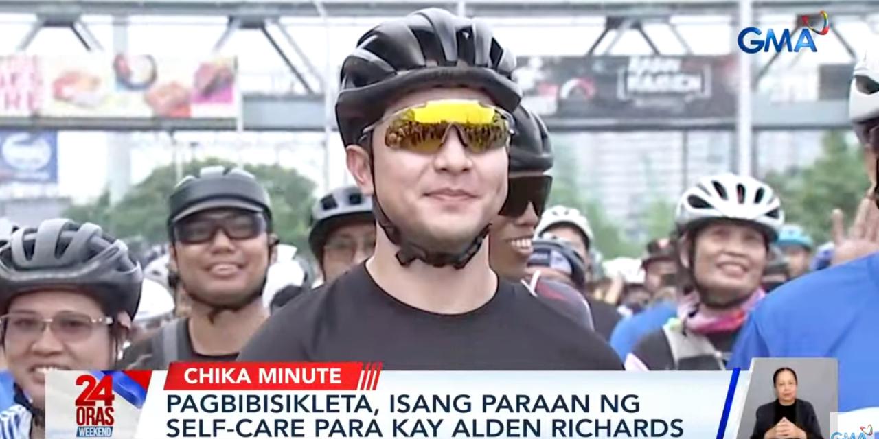 Alden Richards leads World Bicycle Day ride, promotes cycling as outlet for mental health