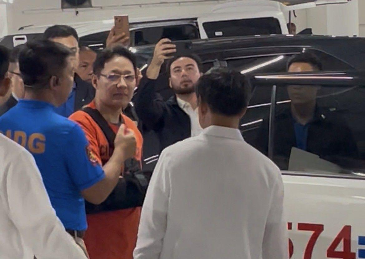 Pacifico Curlee Discaya under police custody after arrest on June 8, 2026
