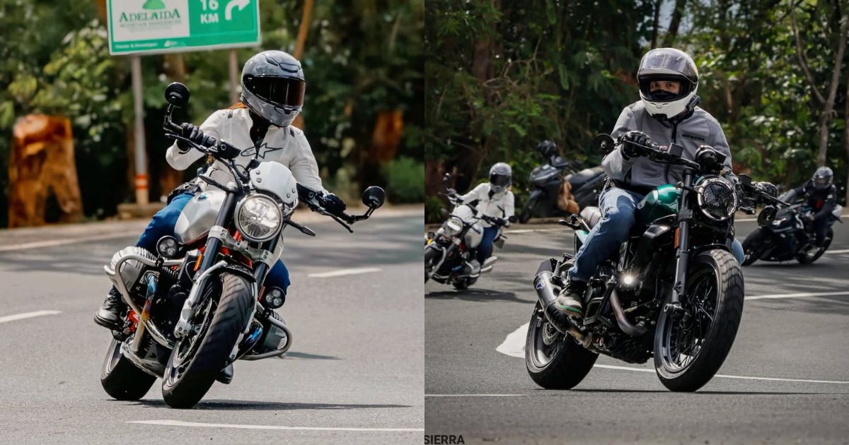 Jennylyn Mercado, Dennis Trillo go motorcycle riding with John Vic De Guzman, Tito Marsy