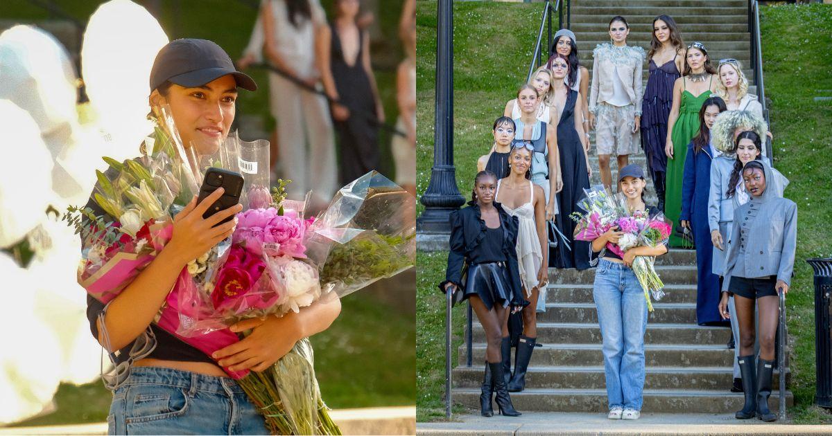Fil-Am designer Dominique Schleider debuts 15-look collection at Stanford University