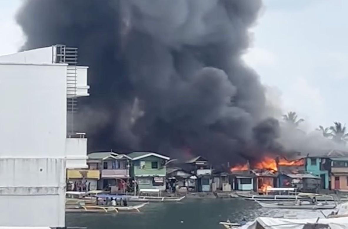Fire razes up to 25 houses in Catbalogan, Samar