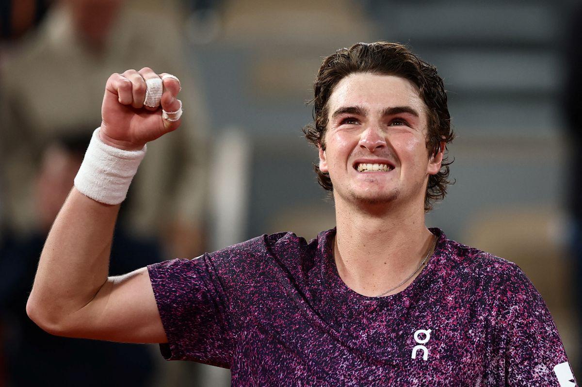 Joao Fonseca of Brazil at the French Open 2026