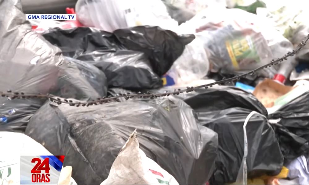 Garbage piles up at DENR-Davao Region office after Baste Duterte names it collection point 