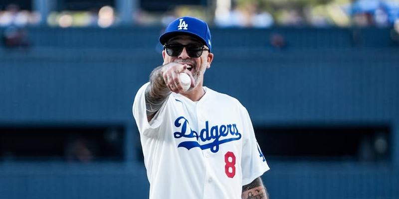 Jo Koy throws ceremonial first pitch at Dodger Stadium for Filipino Heritage Night