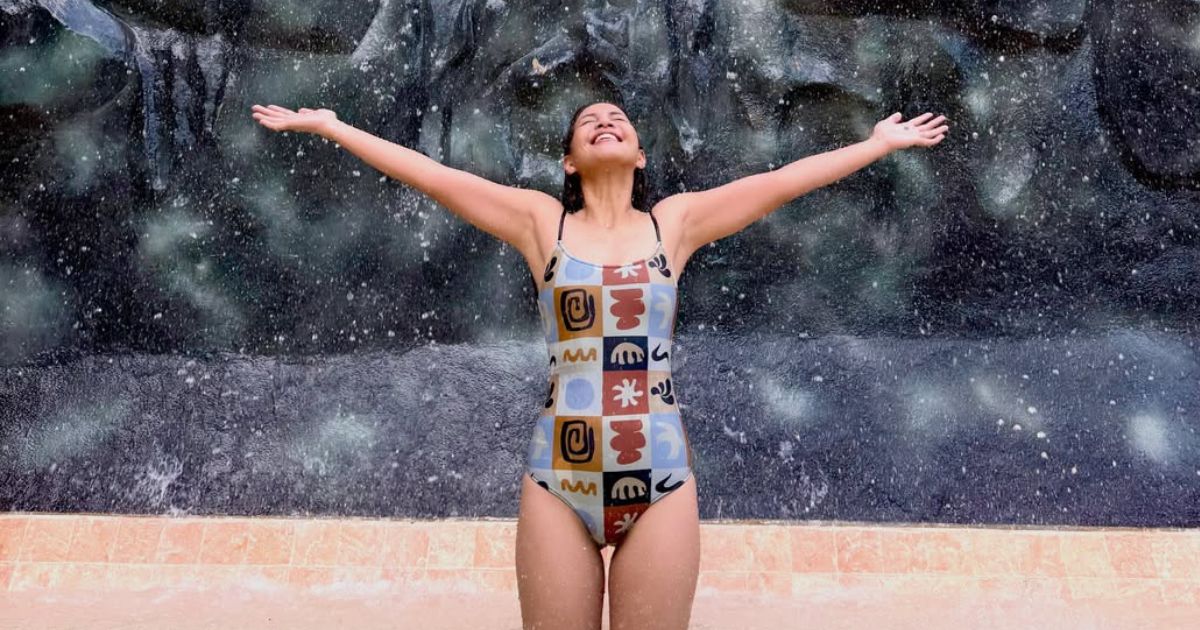 Kaye Abad celebrates cancer survivors month