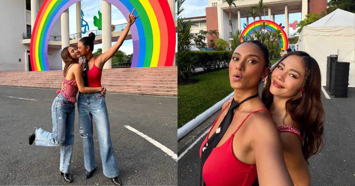 Klea Pineda, Janella Salvador attend 'LoveL4ban' Pride Festival in QC