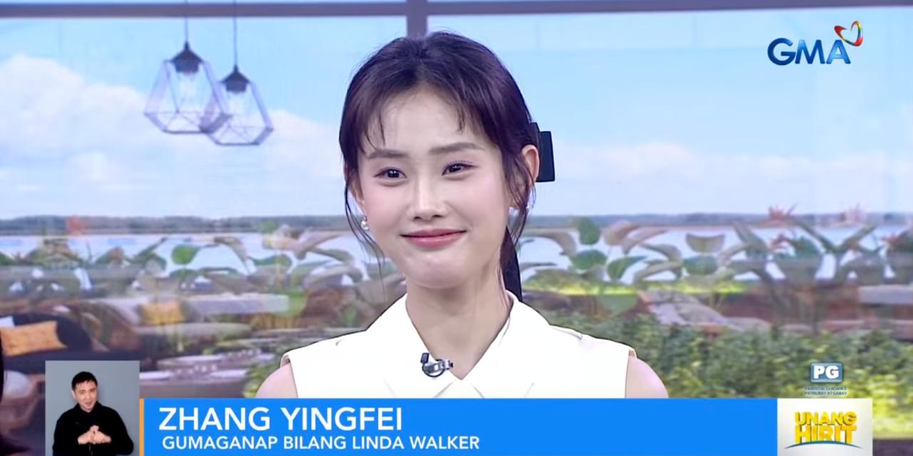 Linda Walker actress Zhang Yingfei 'really happy' with first visit to PH