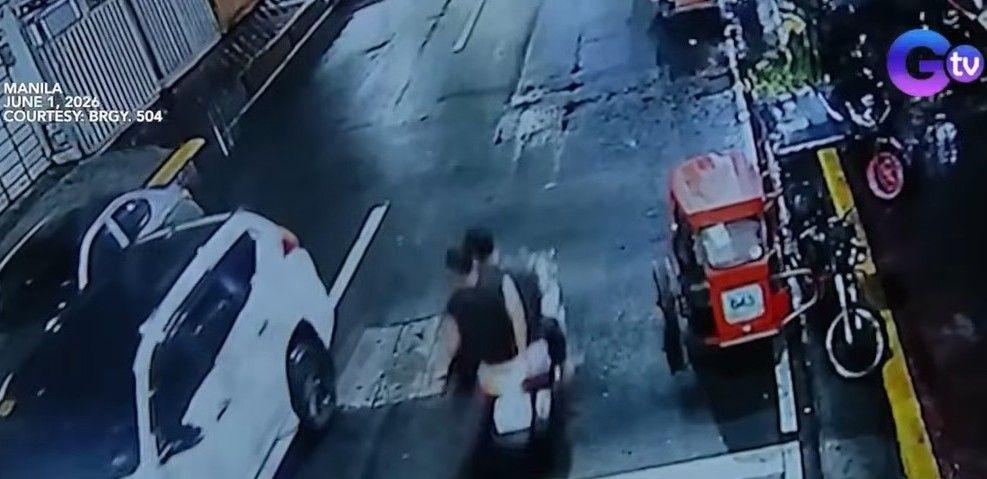 Magkaangkas sa motorsiklo sa Maynila sangkot sa road rage