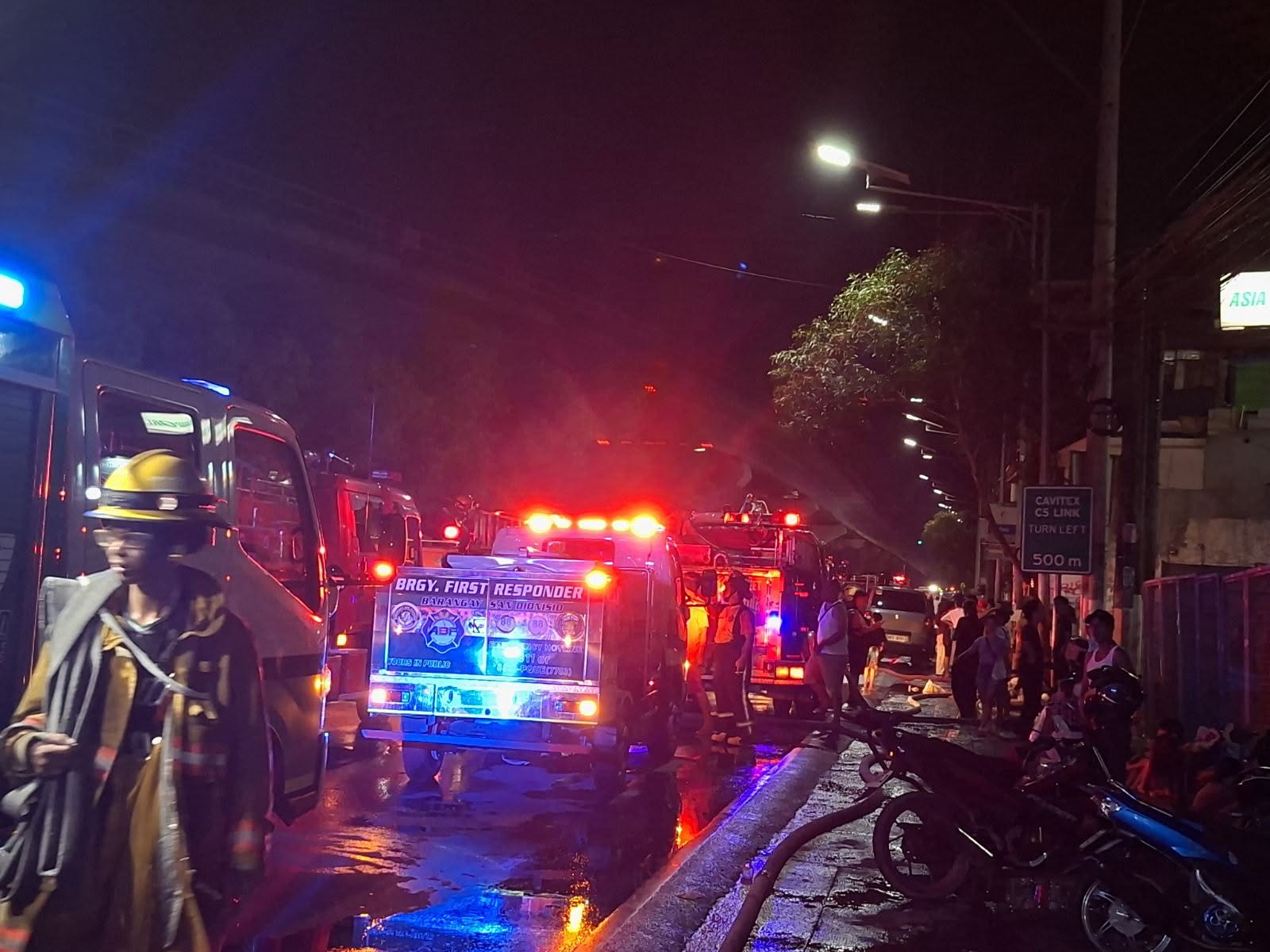 At least 20 houses affected by fire in Parañaque, says BFP
