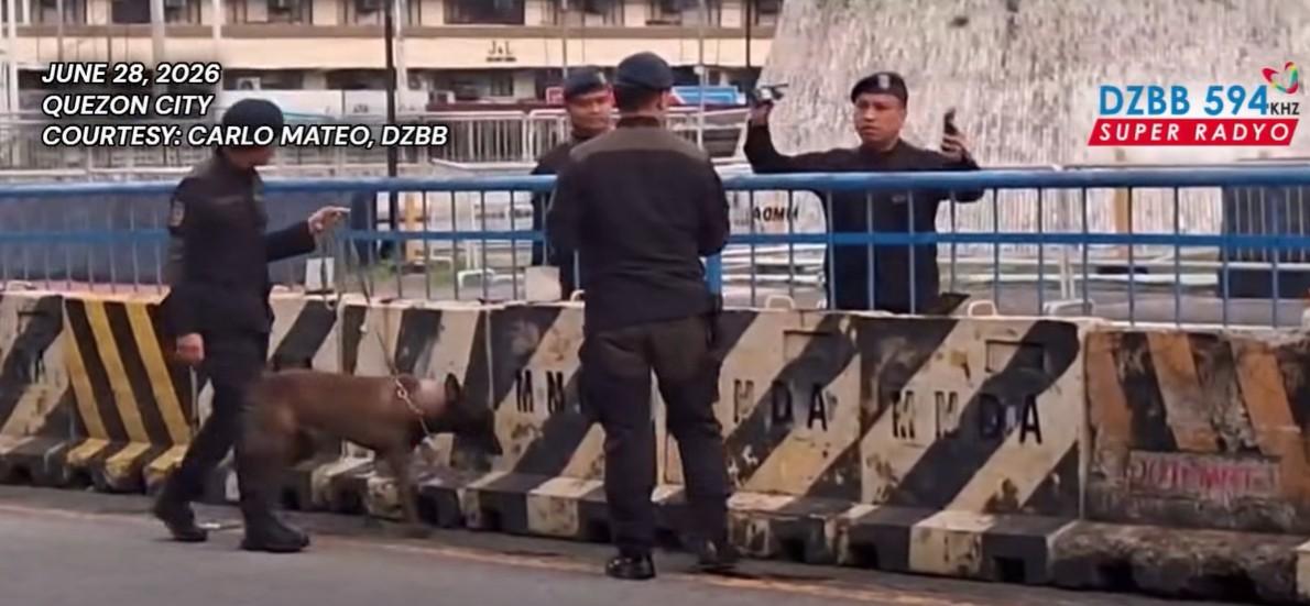 Security tight around EDSA Shrine, People Power Monument for White Ribbon March
