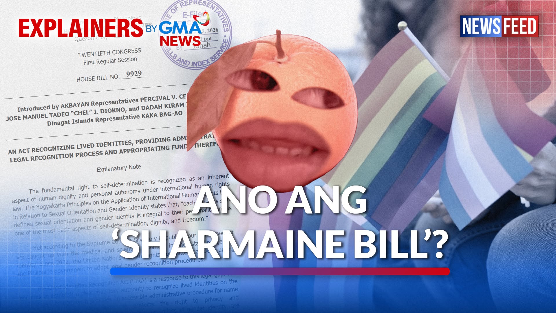ALAMIN: Ano ang ‘Sharmaine Bill’ na kinikilala ang lived identities ng mga miyembro ng LGBTQ+ community?
