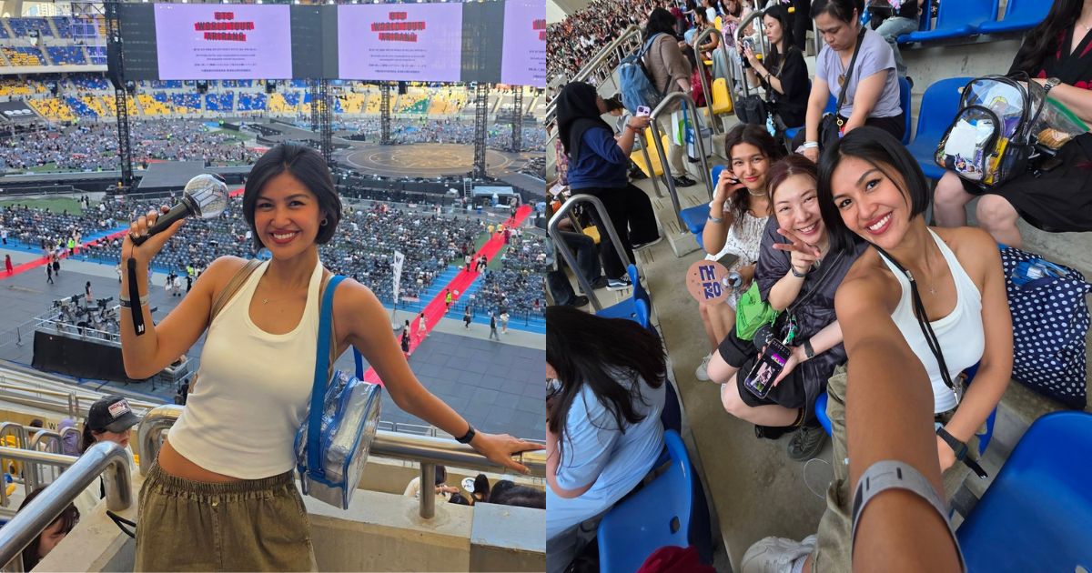 Winwyn Marquez fulfills dream of watching BTS live in South Korea
