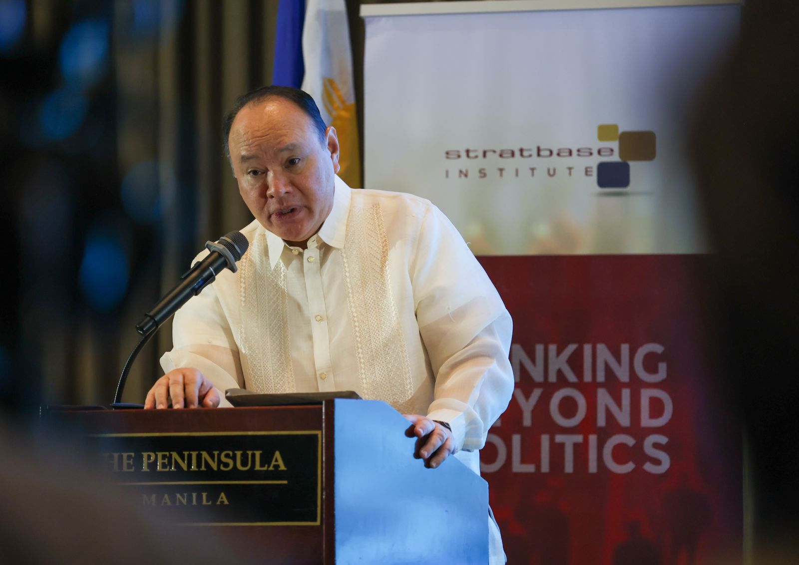 Defense Secretary Gilberto Teodoro Jr.