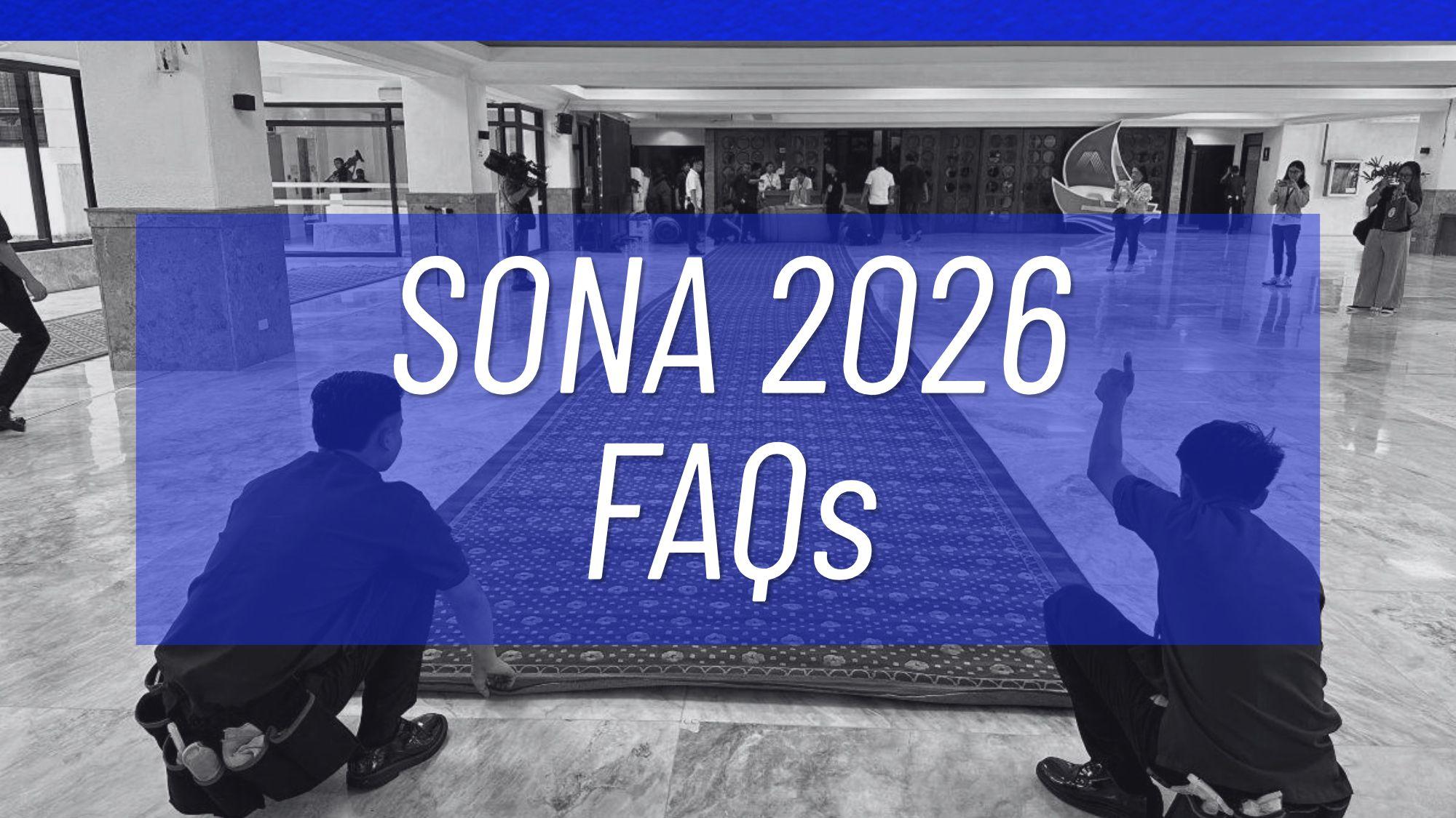 SONA 2026 President Bongbong Marcos: FAQs