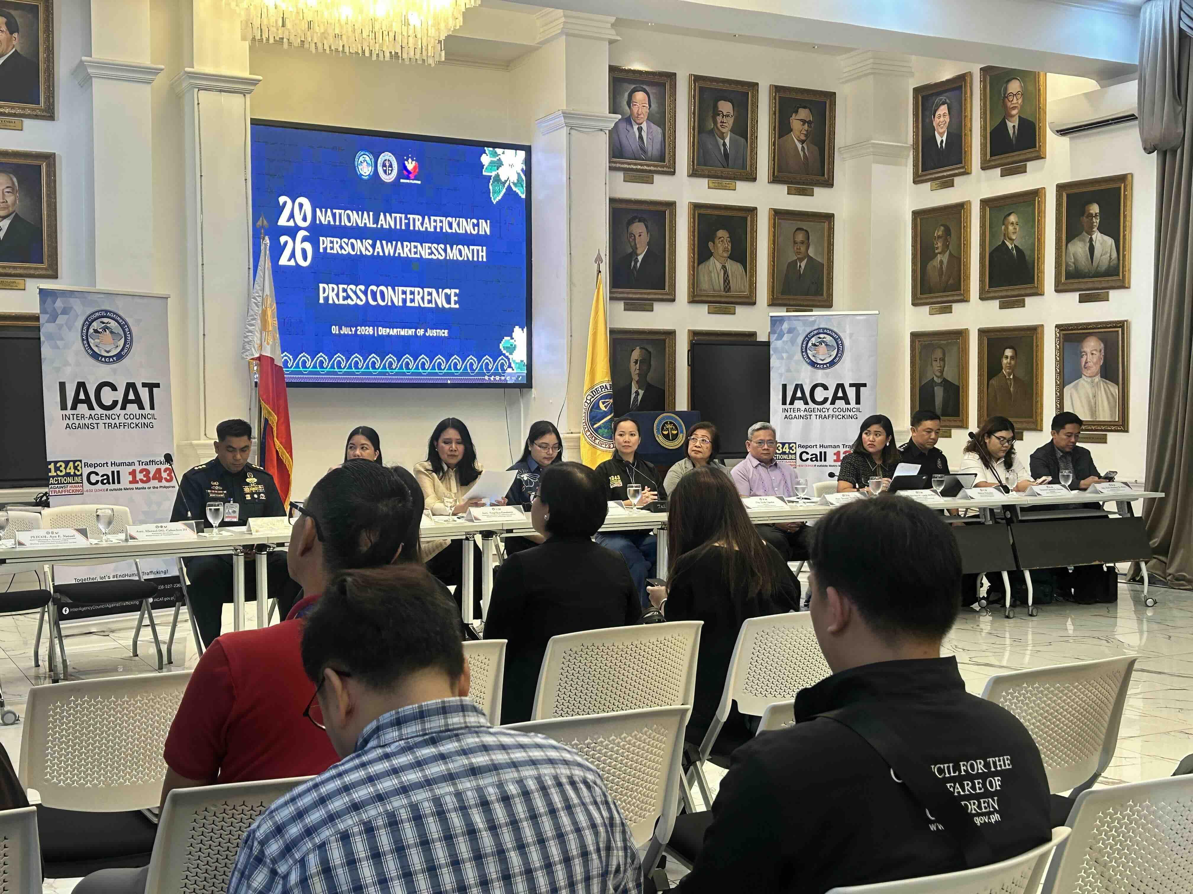 IACAT calls for unity vs. human trafficking