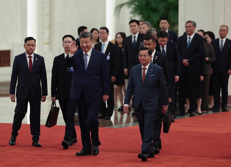 Myanmar leader to meet Thai PM August 6-7 in Bangkok