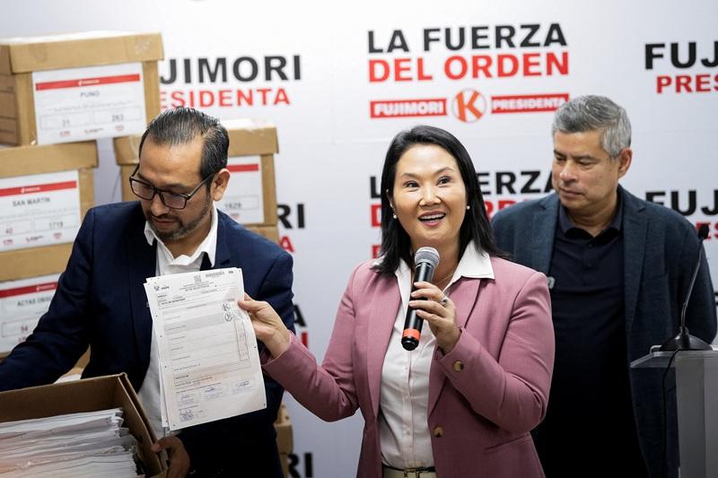 Keiko Fujimori declared winner of Peru presidential race
