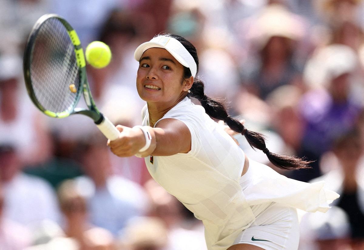 Fast-rising Alex Eala takes on Paolini at Wimbledon on Monday