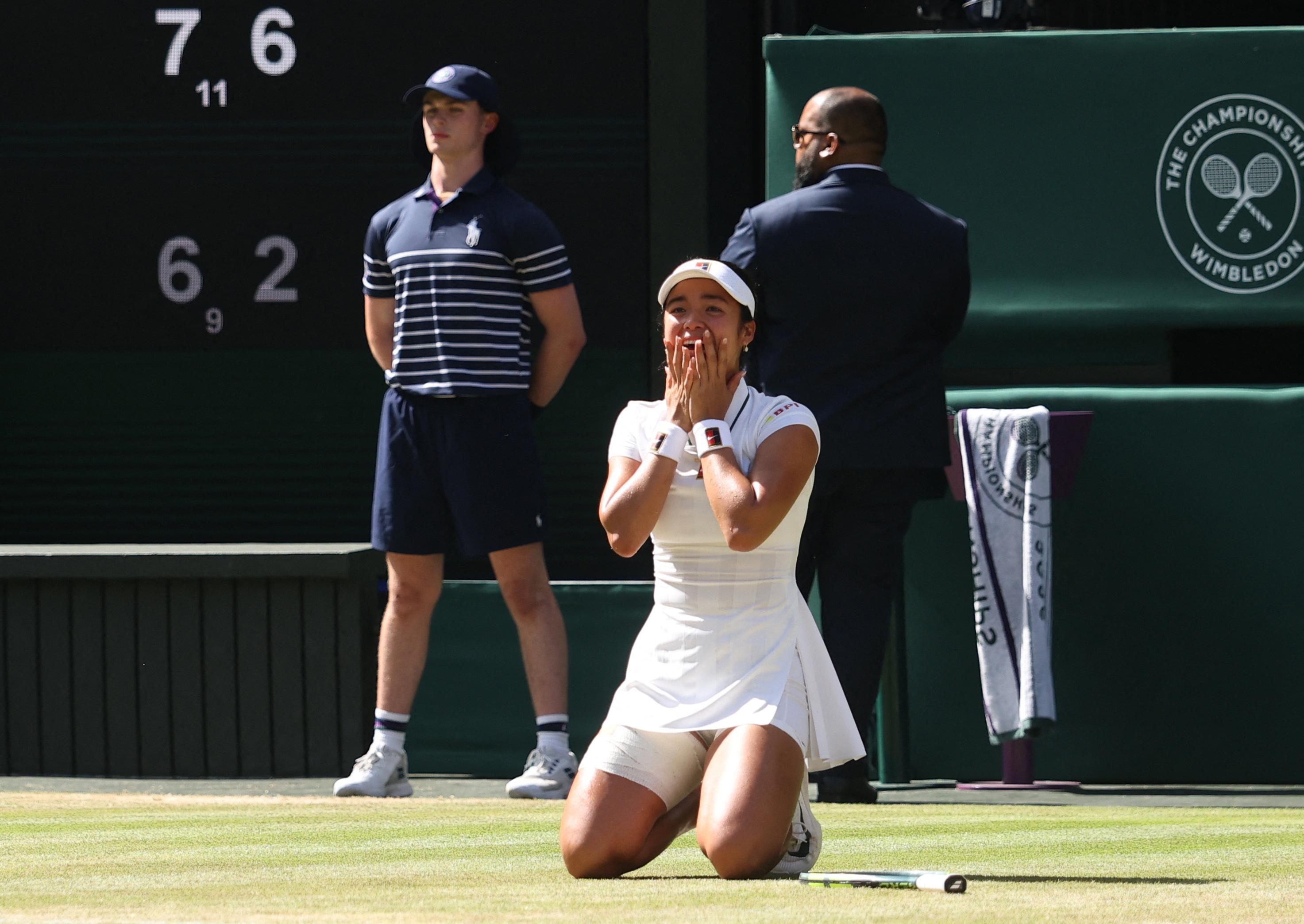 Alex Eala dedicates Wimbledon win vs. Iga Swiatek to her younger self: 'For her, this is everything'