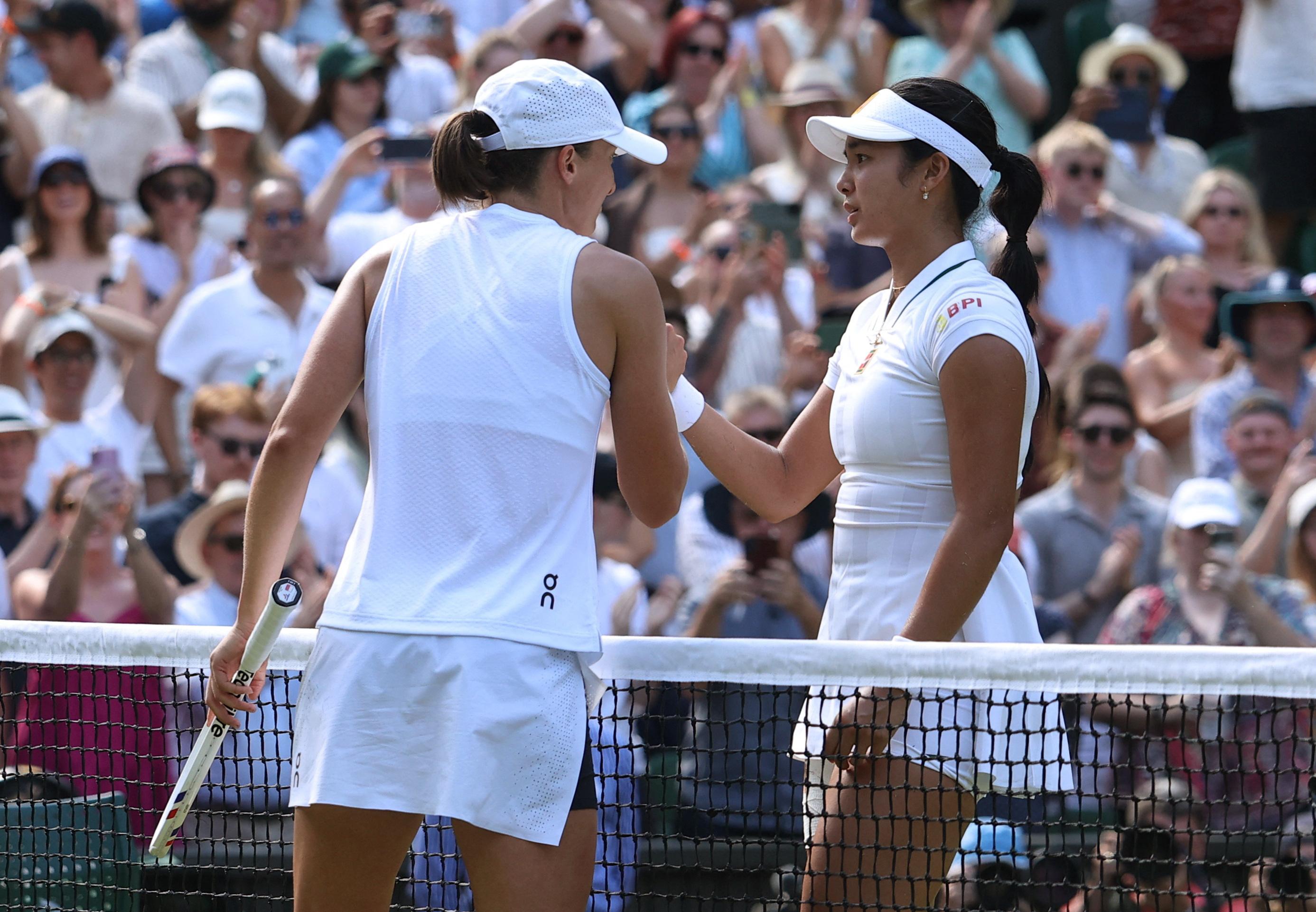 Iga Swiatek, Elena Rybakina knocked out of Wimbledon by Alex Eala, Elise Mertens