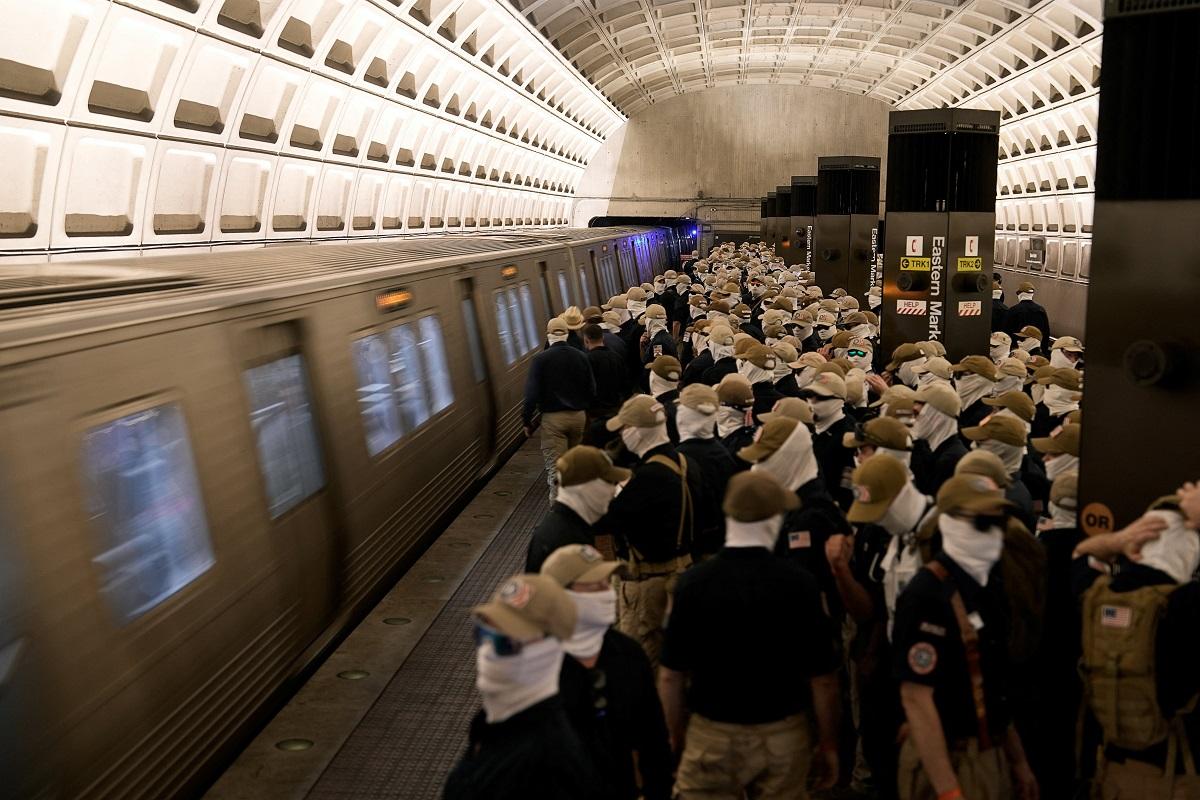 White supremacist march in DC just 'messy' democracy, says Trump official
