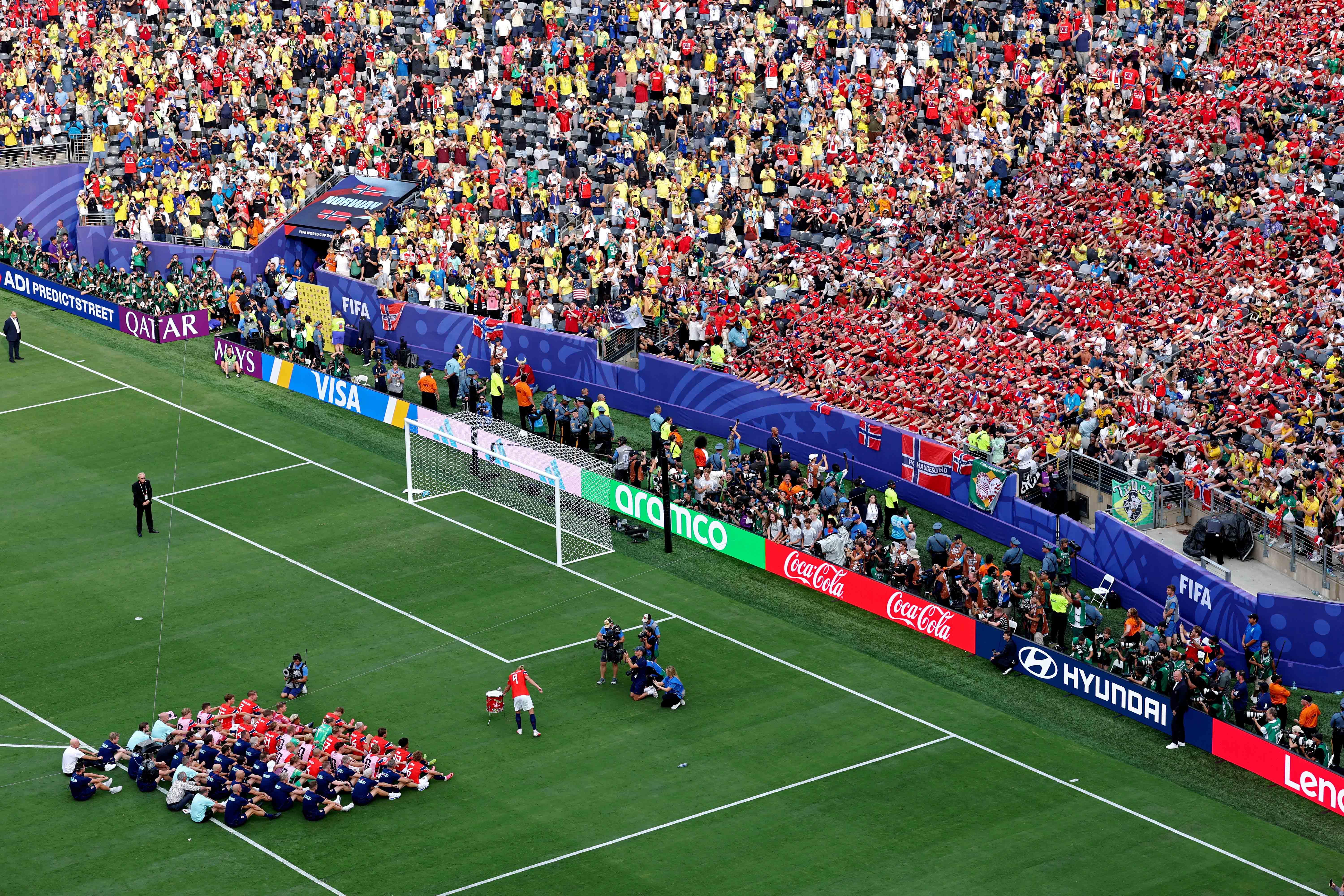 FIFA World Cup 2026 Erling Haaland leads Norway's Viking Row