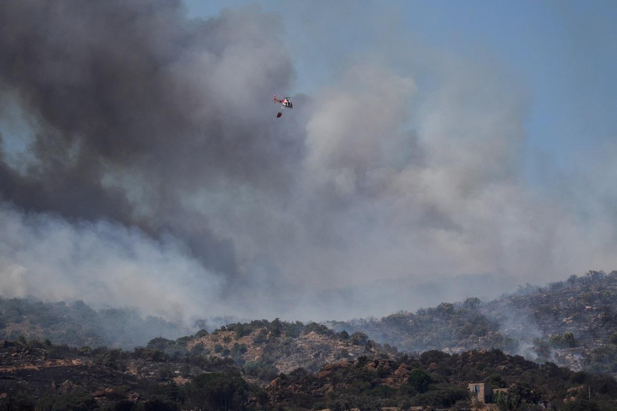 Wildfire in southern France forces 10,000 people from their homes