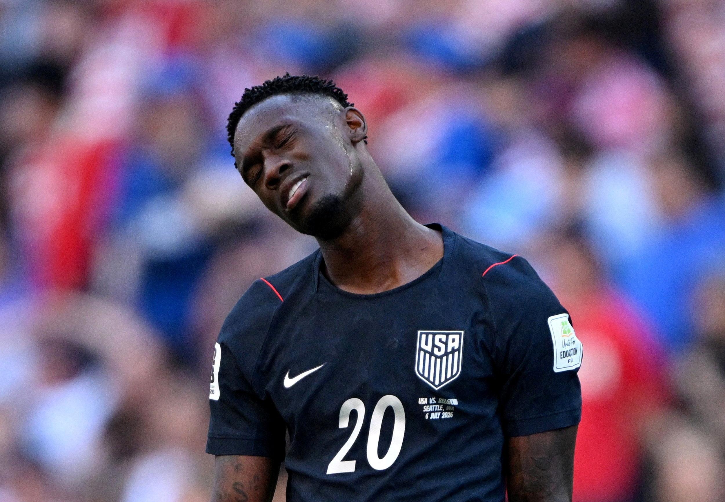 FIFA World Cup Belgium vs USA Folarin Balogun