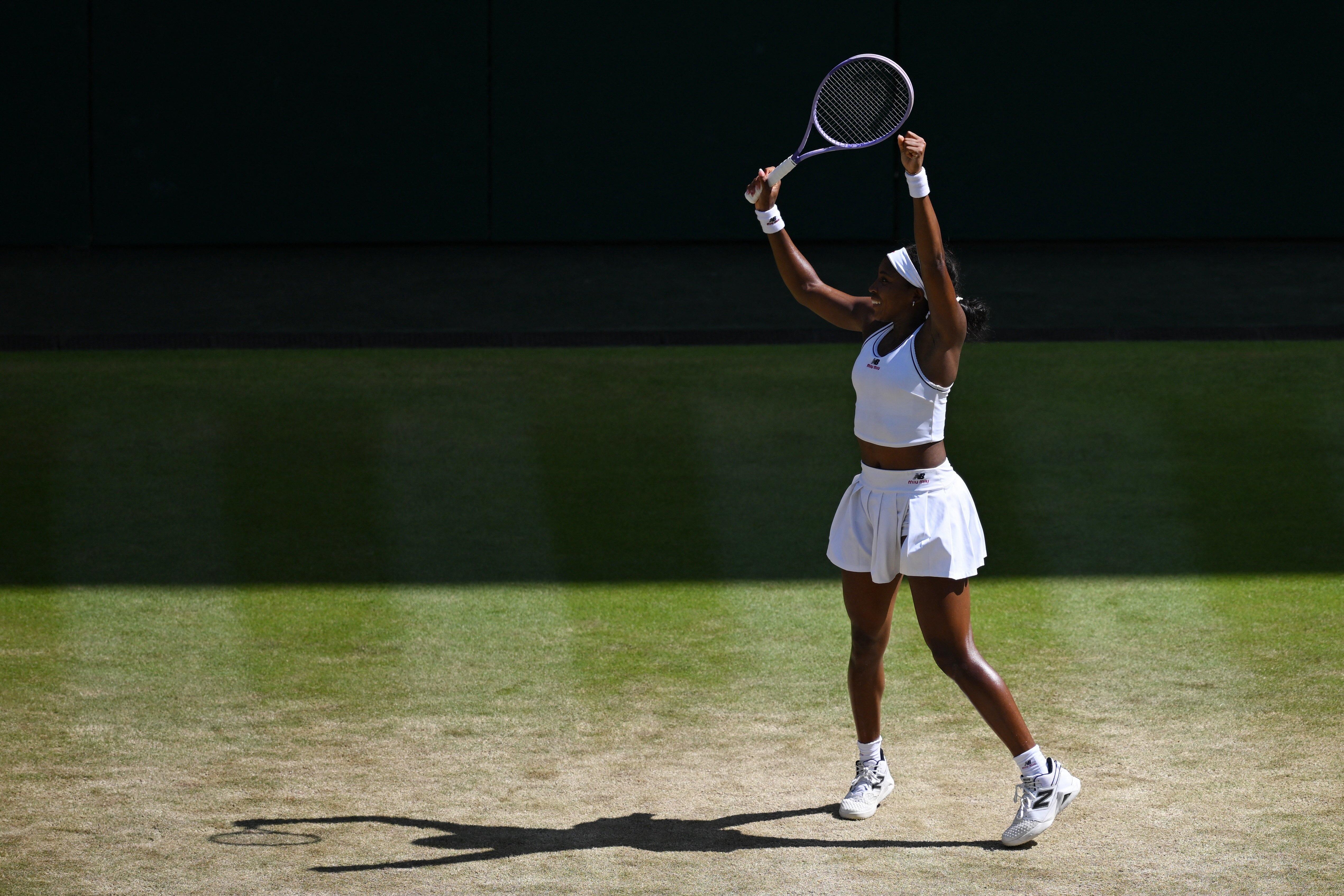 Gauff and Zverev break new ground at Wimbledon, Osaka bows out