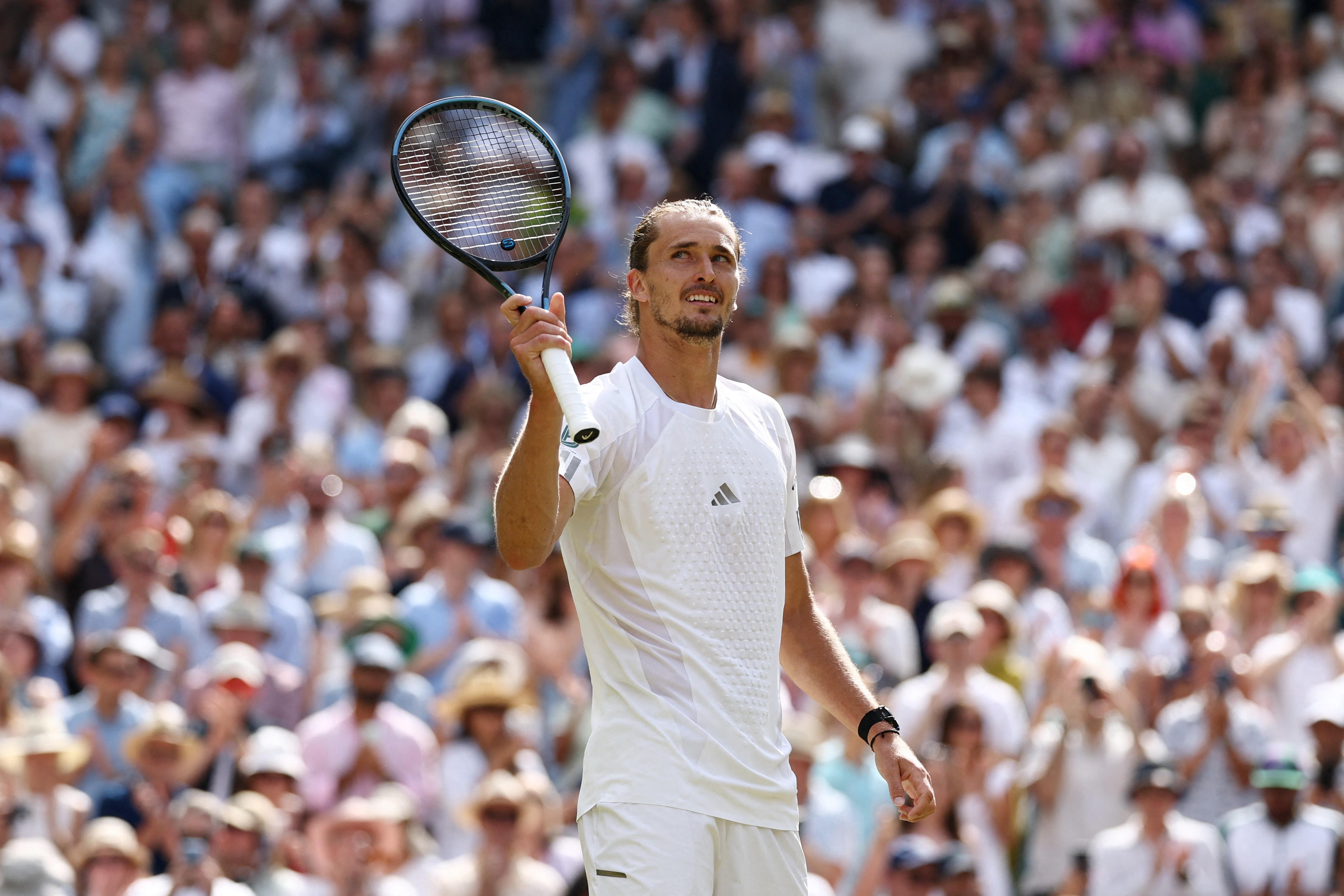 Alexander Zverev ends 'Fery-tale,' reaches Wimbledon final