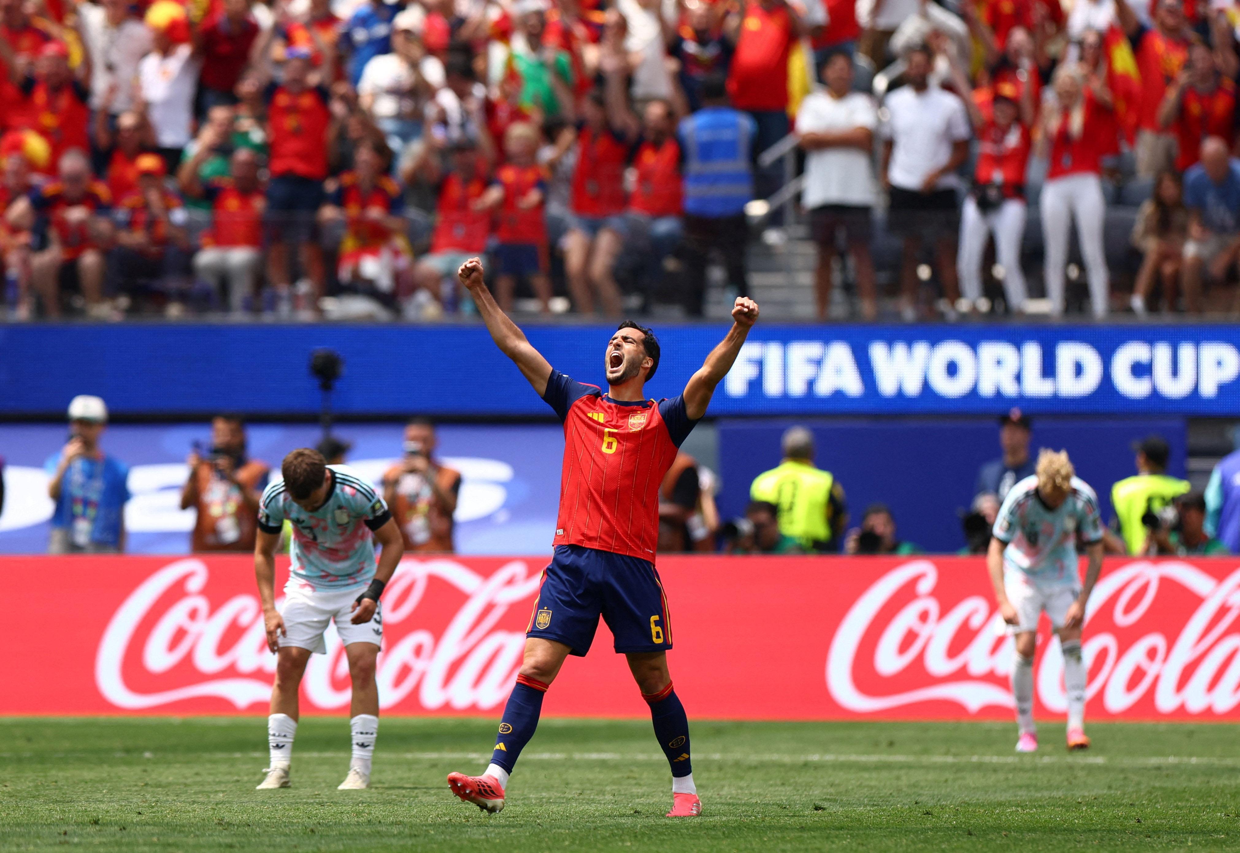FIFA World Cup: Mikel Merino of Spain