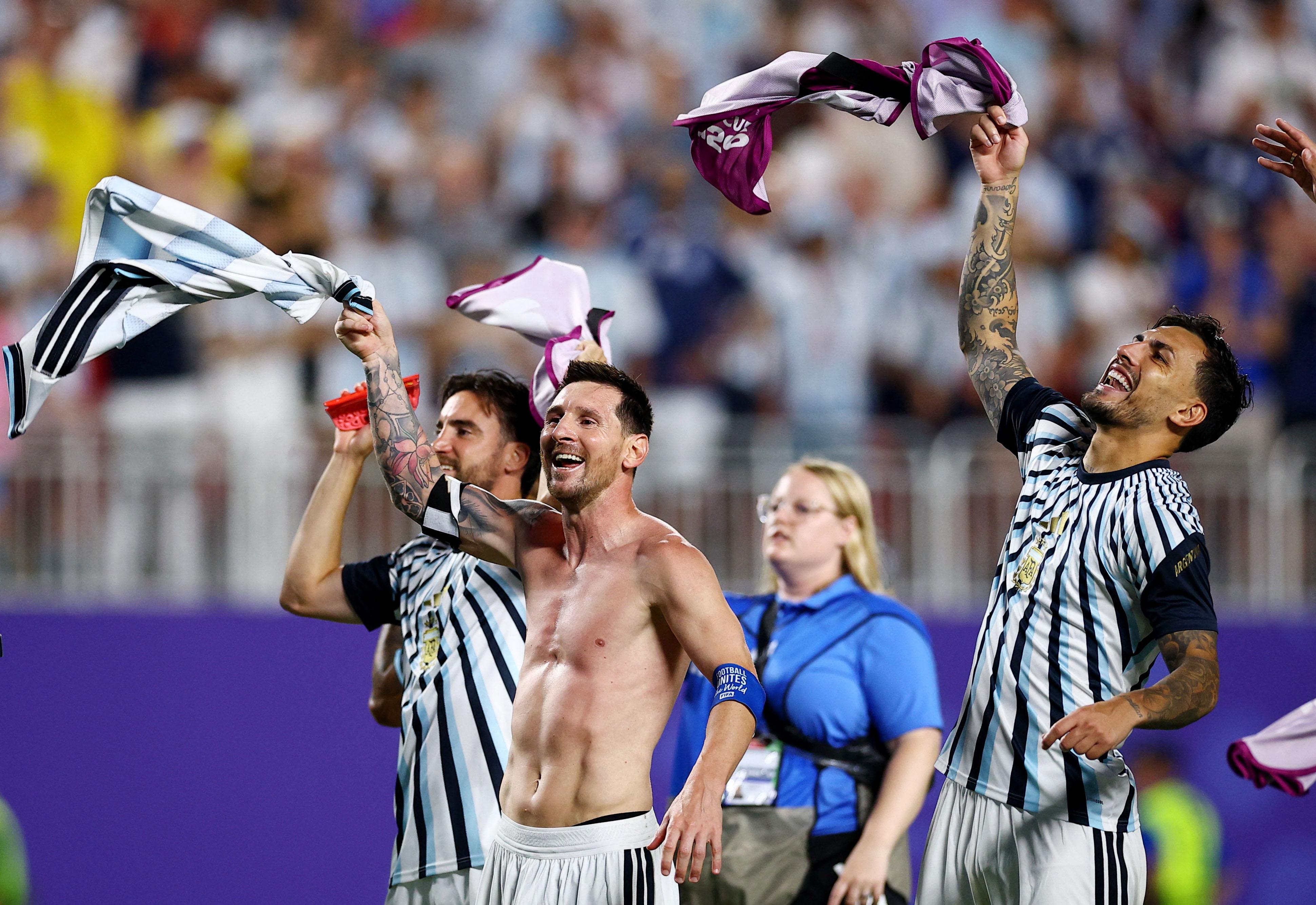 FIFA World Cup Argentina Lionel Messi
