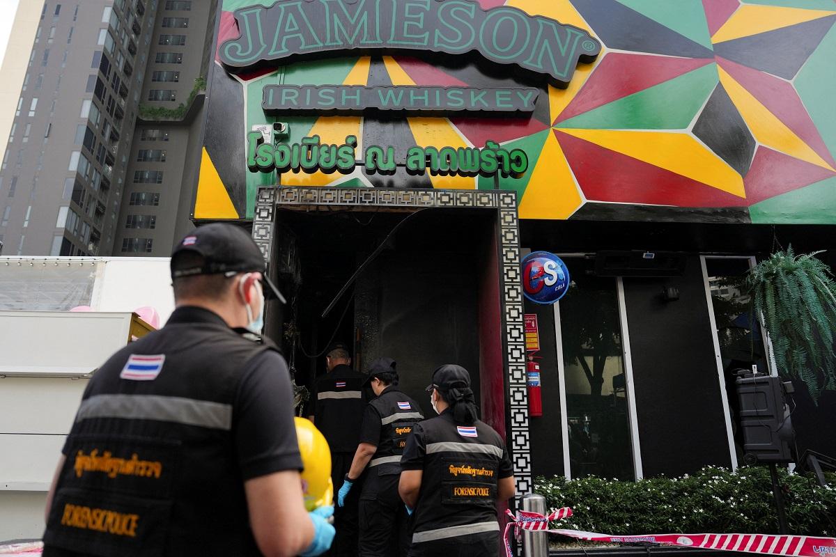 Deadly Bangkok pub fire