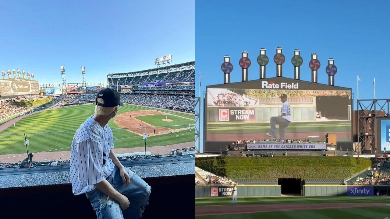 SB19's Josh throws ceremonial first pitch at White Sox game as 'Gento' plays