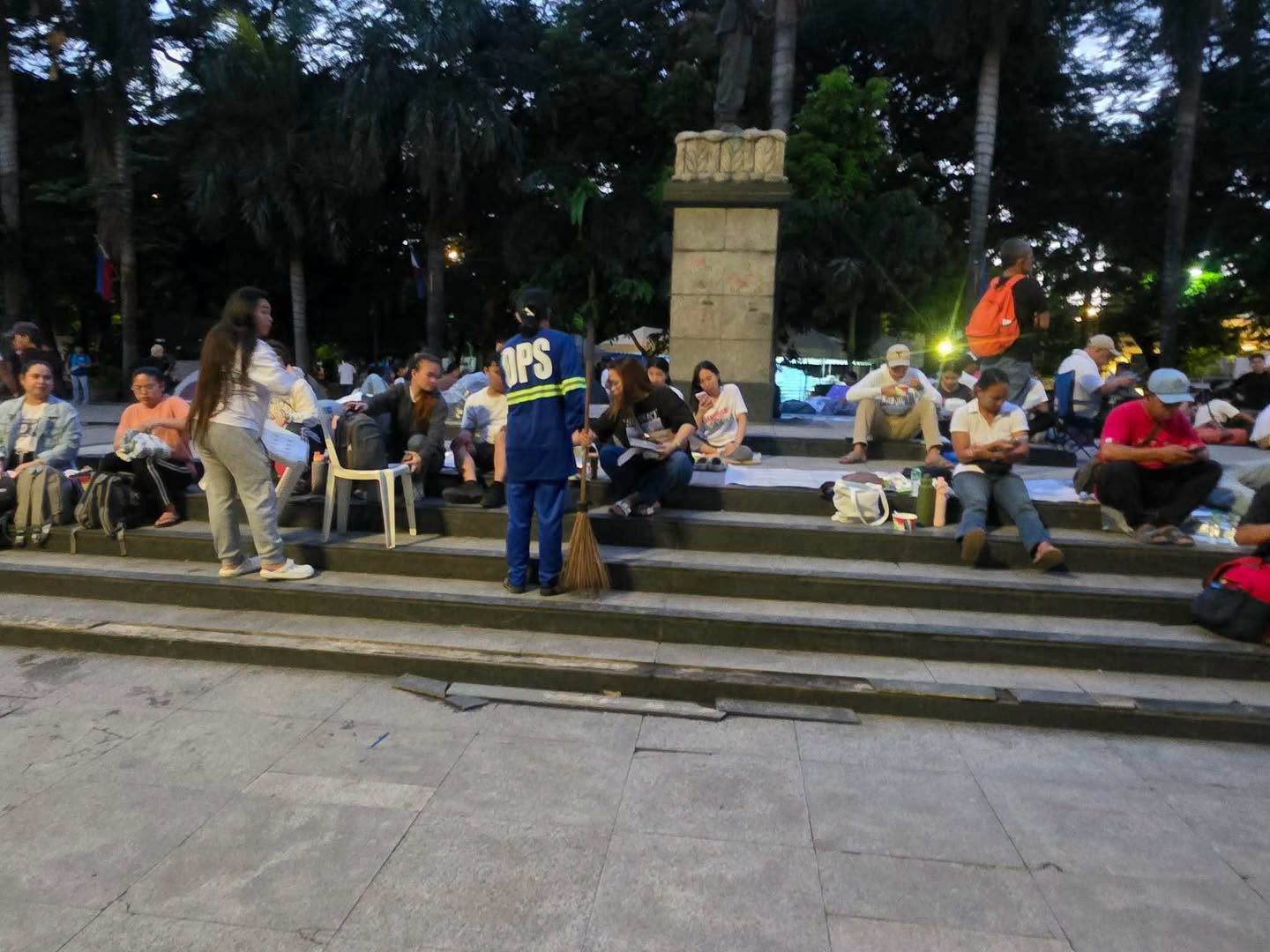 Groups start to gather for Iglesia Ni Cristo rally in Manila
