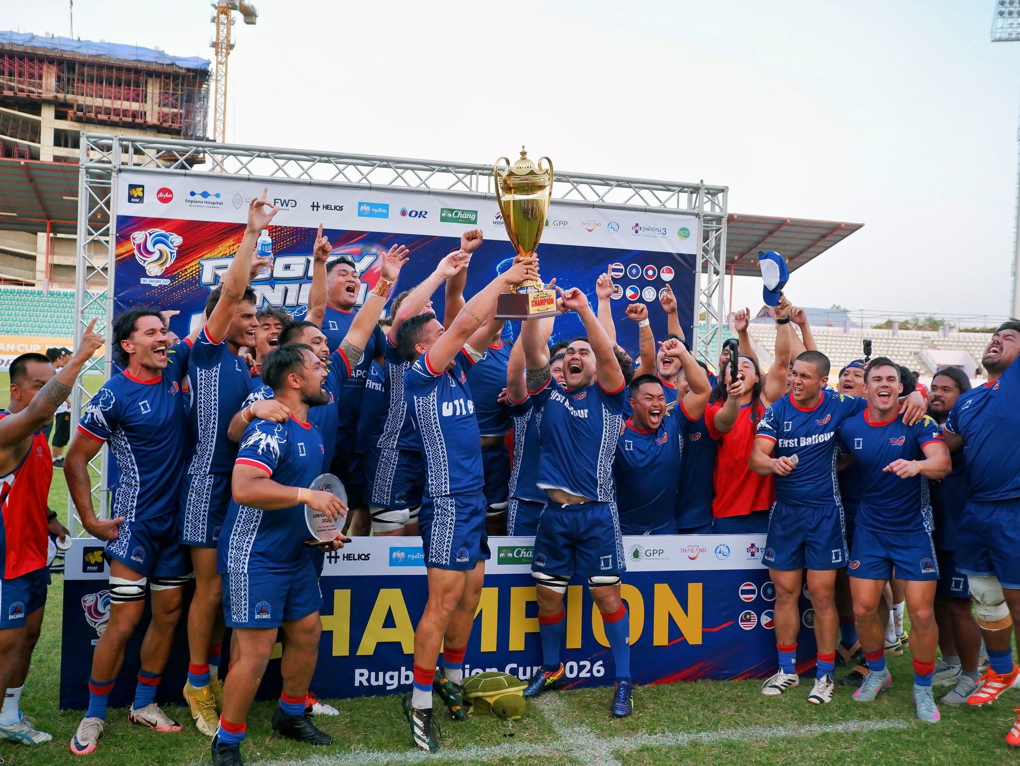 PH Volcanoes defend Unions Cup title