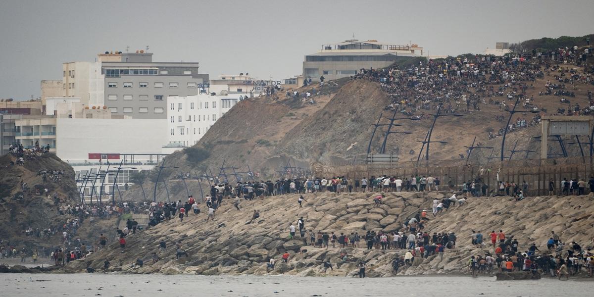 A rumor, a rush: Chaos at Morocco border with Spain's Ceuta