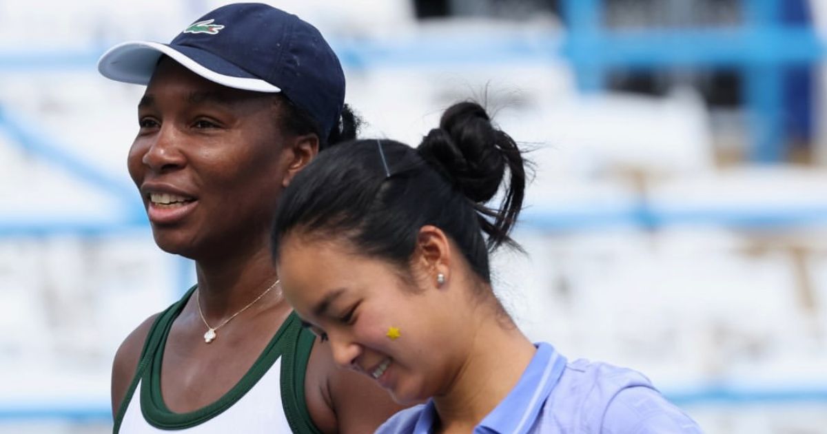 Alex Eala, Venus Williams train ahead of DC Open