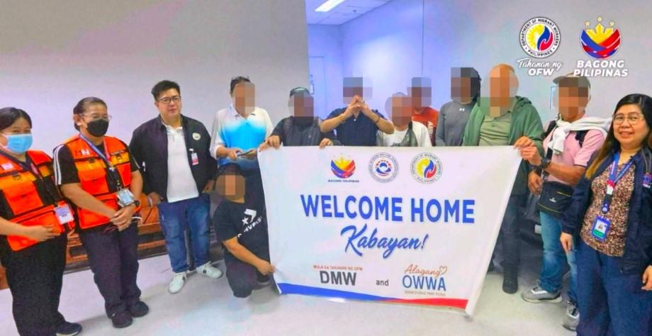All 14 Pinoy seafarers abandoned in Turkiye now back in PH — DMW
