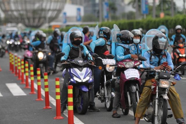 PNP eyes tighter safeguards for motorcycle taxi riders