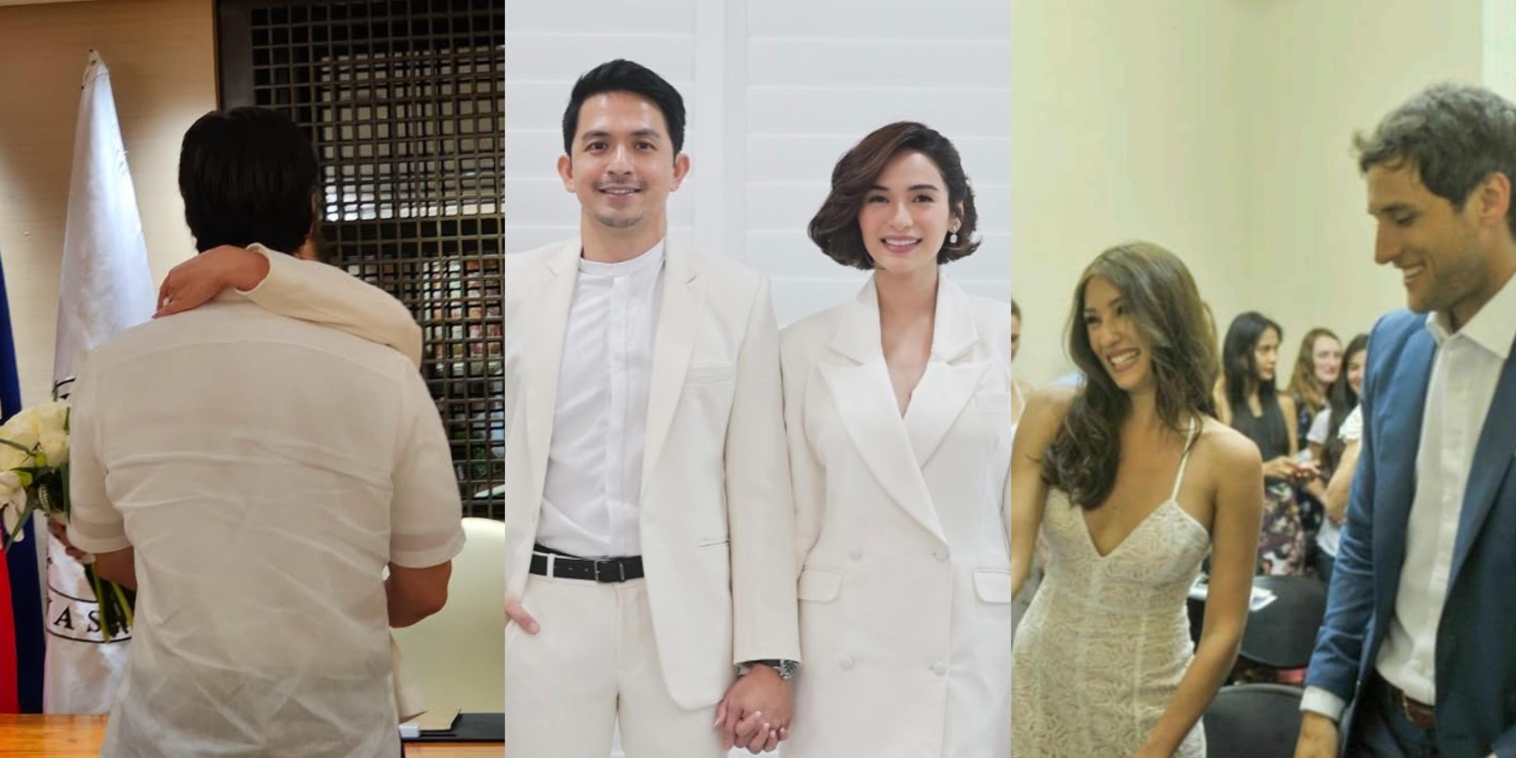 Bea Alonzo, Jennylyn Mercado, Solenn Heussaff, other Filipino celebs who tied the knot in civil ceremonies