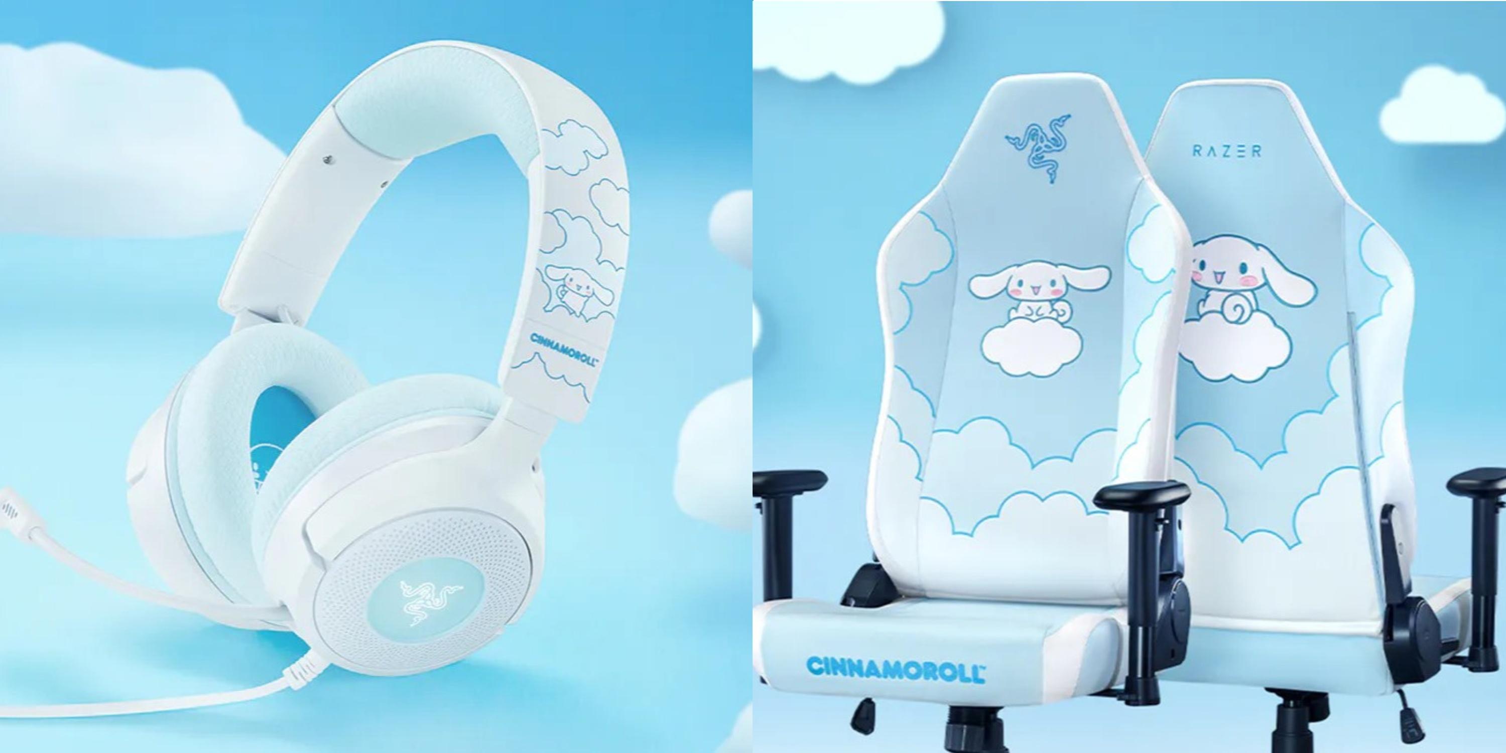 Check out these cute Cinnamoroll-inspired gaming accessories by Razer 