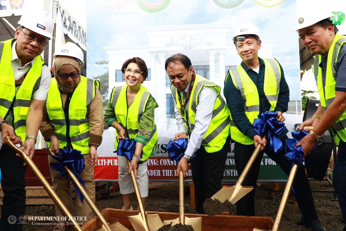 DOJ breaks ground for new building in Northern Mindanao