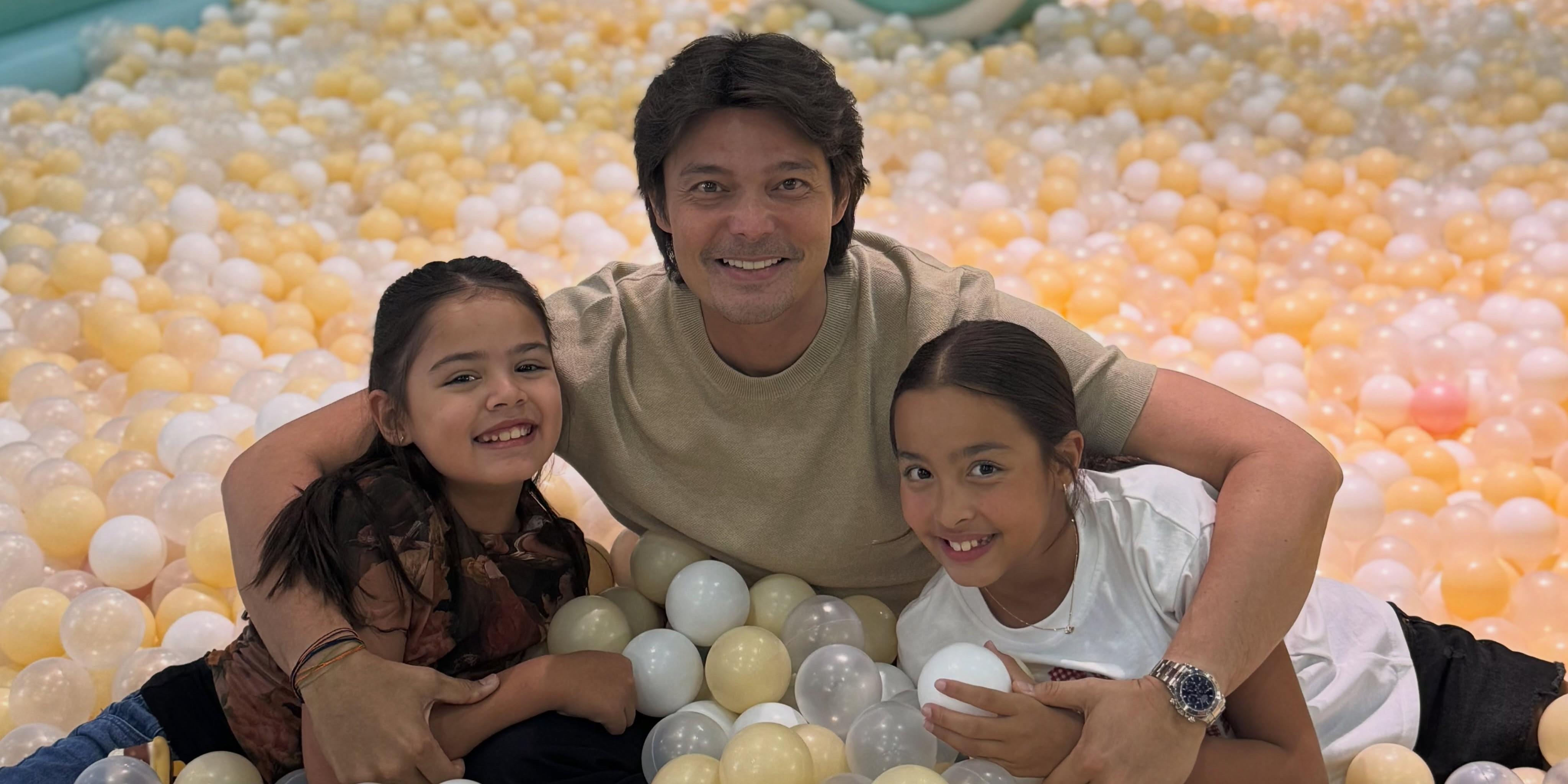 Dingdong Dantes, daughter Zia, and Sienna Stevens share sweet bonding moment