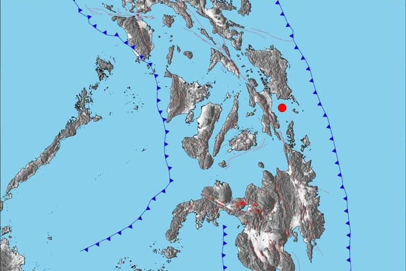 Magnitude 5.0 earthquake jolted Balangiga, Eastern Samar