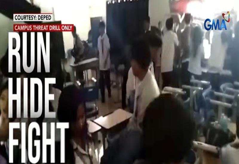 EXPLAINER: What to do when there's an active shooter in school, according to DepEd drill