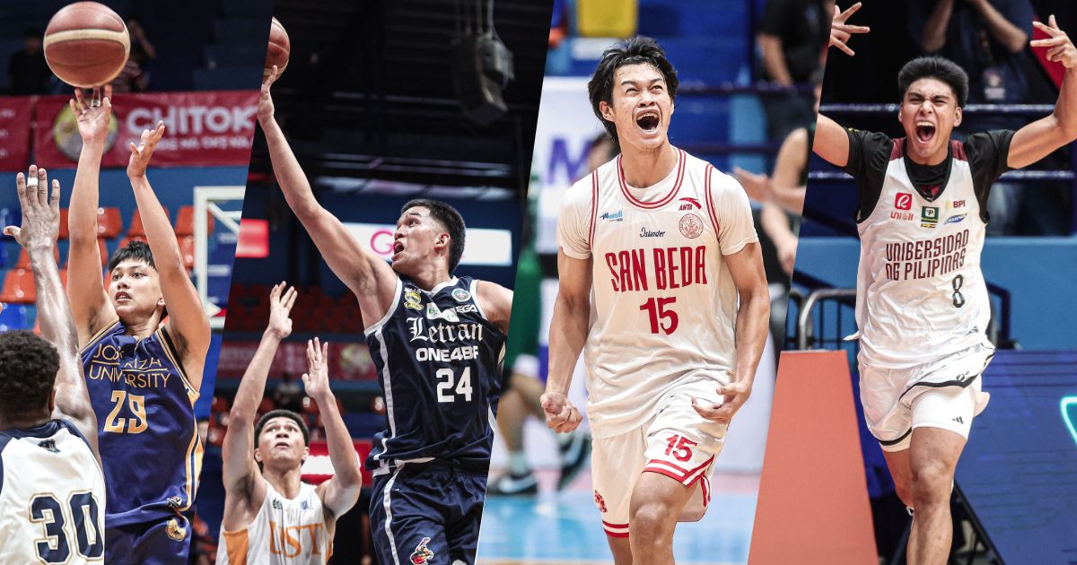 JRU, Letran, UP, San Beda advance to Filoil semifinals