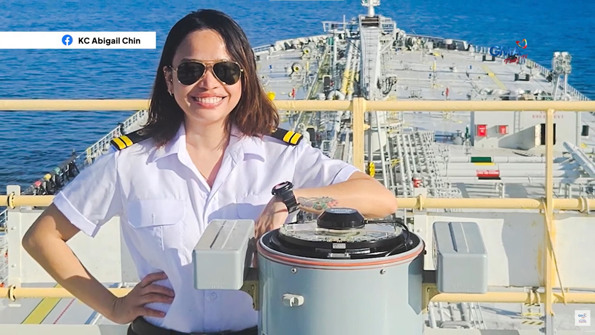 Filipina maritime officer speaks about breaking gender barriers, stereotypes at sea